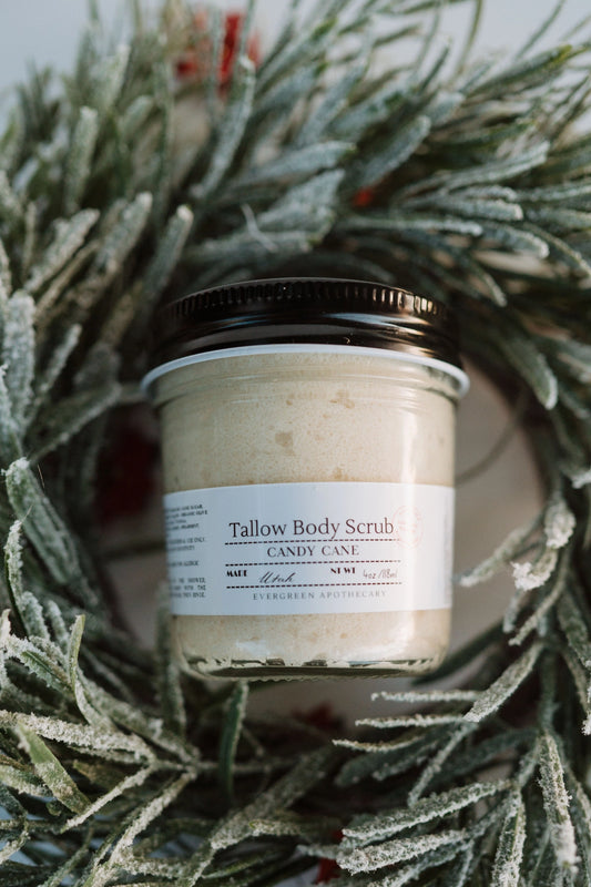 Tallow Sugar Scrub, 6oz *PREORDER*